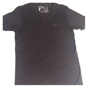 Hurley slate gray tee, size medium
